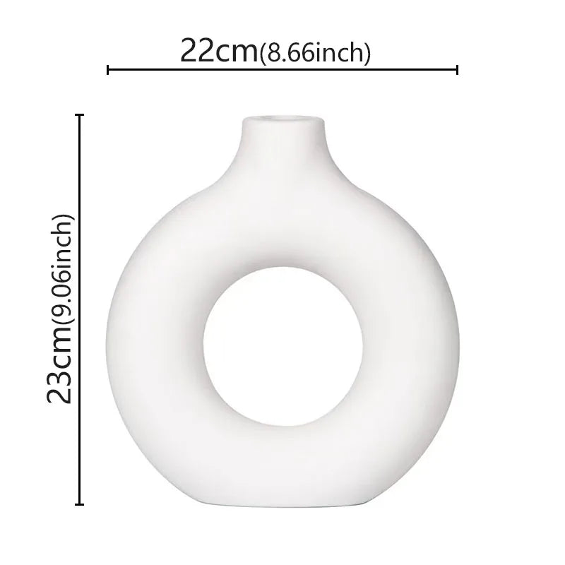 Zumi's Donut Minimalist Vase