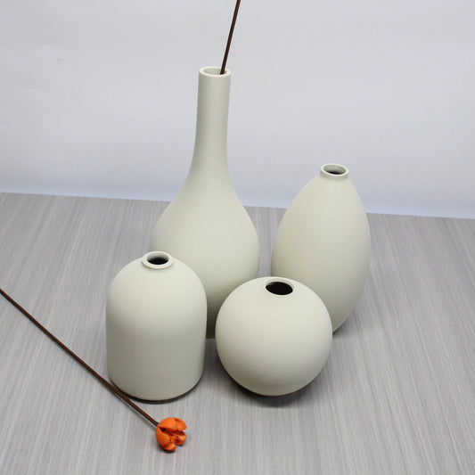 Zumi's 4-Piece Minimalist Art Vase