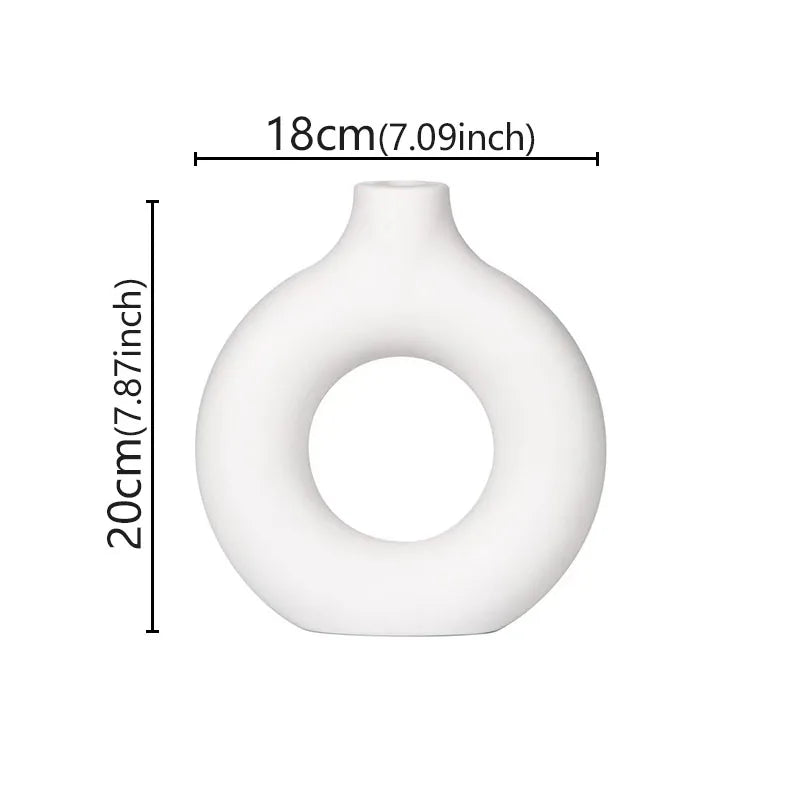 Zumi's Donut Minimalist Vase