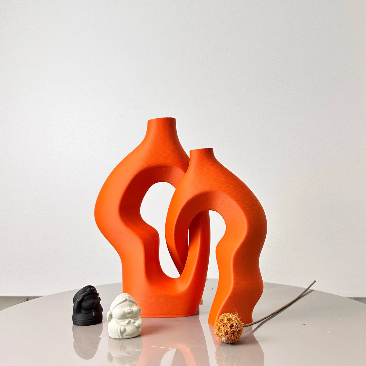 Zumi's 2-Piece Set Twisty Artistic Vases