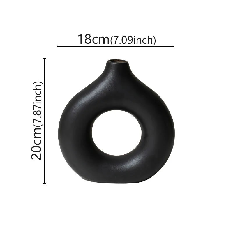 Zumi's Donut Minimalist Vase