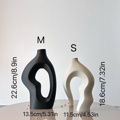 Zumi's 2-Piece Set Twisty Artistic Vases