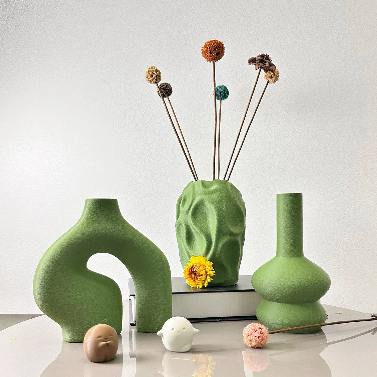 Zumi's 3-Piece Bohemian Vase Set